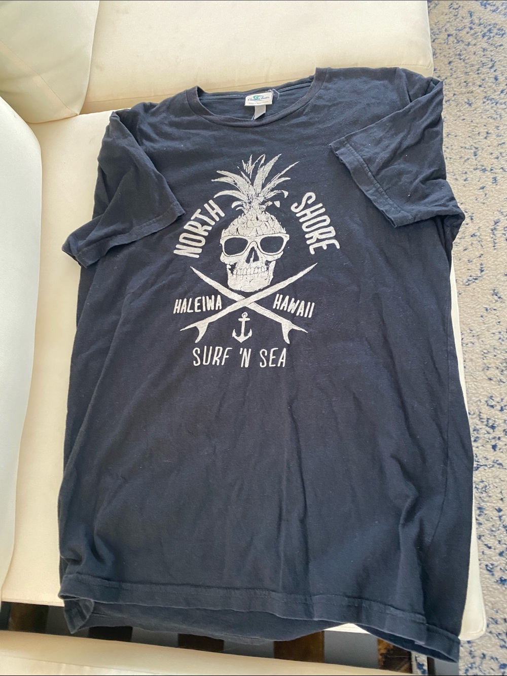 North Shore Surf 'N Sea Navy Graphic Tee